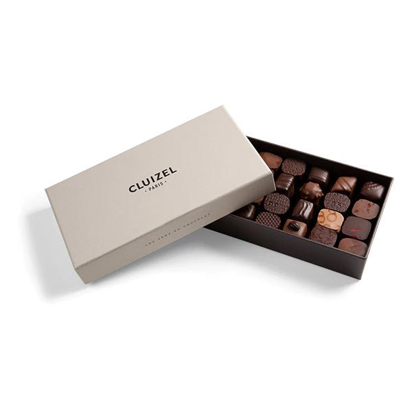 Michel Cluizel Assorted Dark & Milk Chocolate Truffles Box - 28 pc - 305g (Past Date)