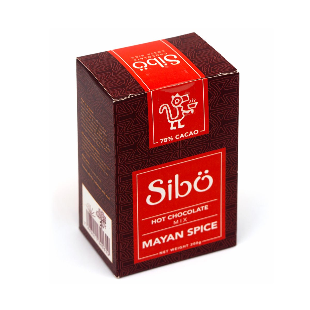 Sibu Mayan Spice Hot Drinking Chocolate Box - 200g