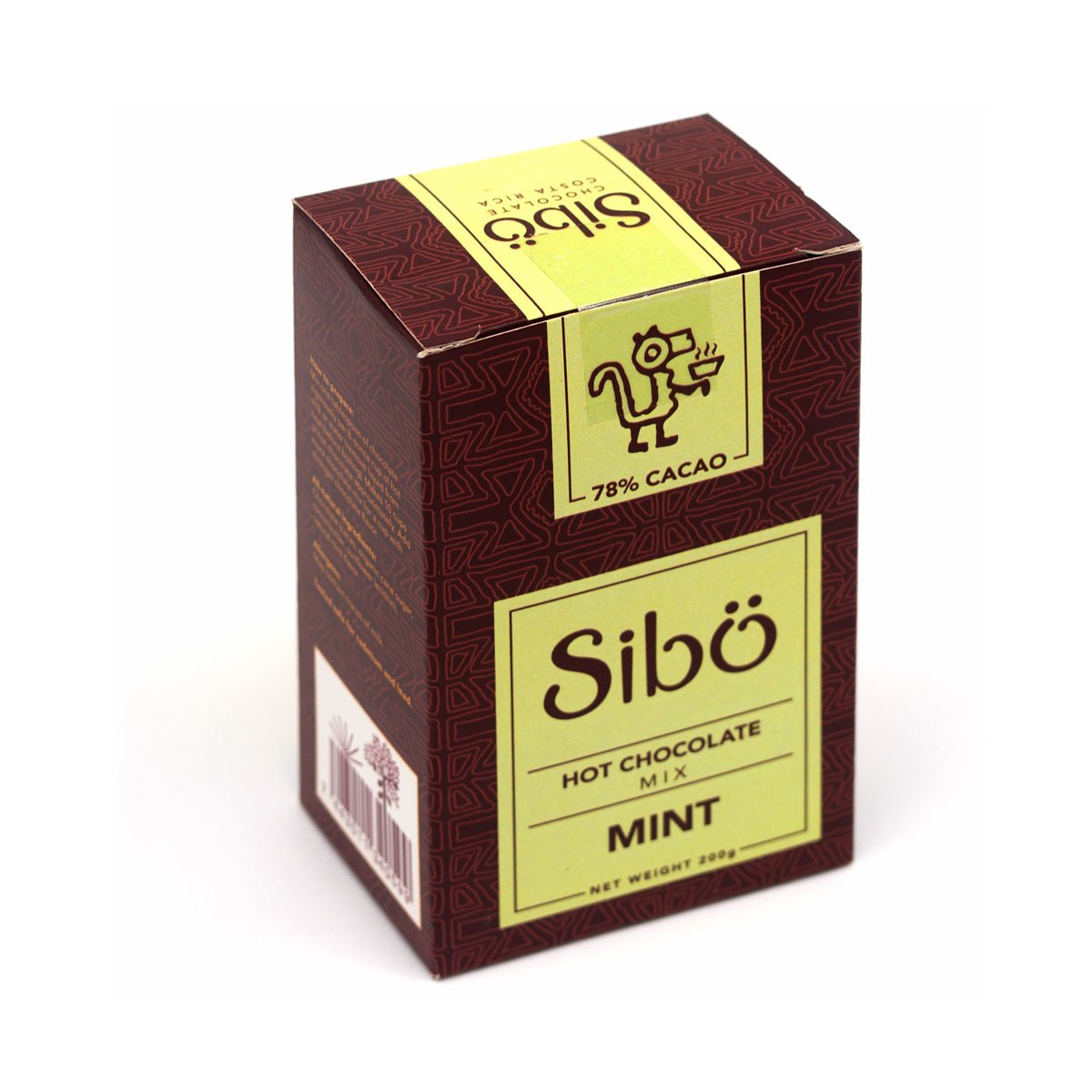 Sibu Mint Hot Drinking Chocolate Box - 200g