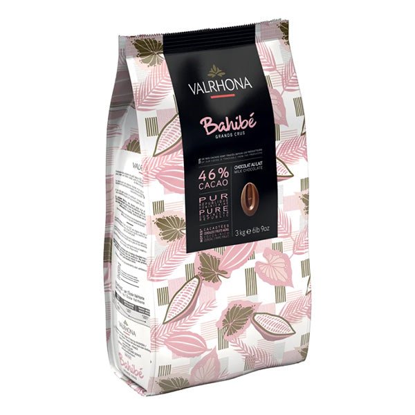Valrhona Bahibé Lactee Les Feves 46% Single Origin Milk Chocolate Discs