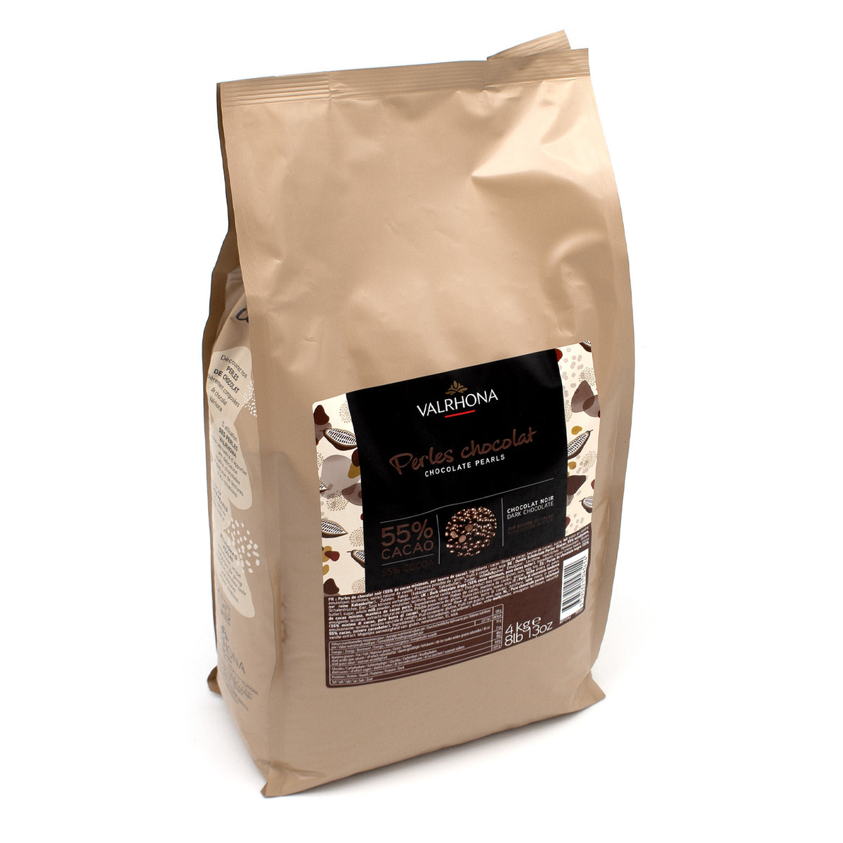 Valrhona Les Perles 55% Dark Chocolate Pearls