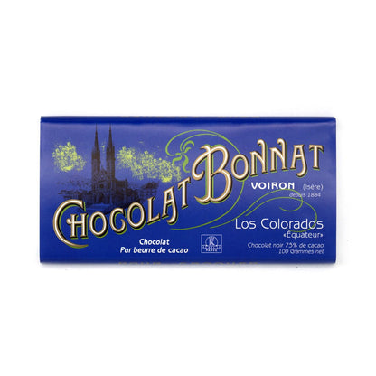 Bonnat Los Colorados 75% Single Origin Dark Chocolate Bar - 100g