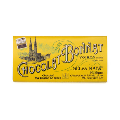 Bonnat Selva Maya 75% Single Origin Dark Chocolate Bar - 100g