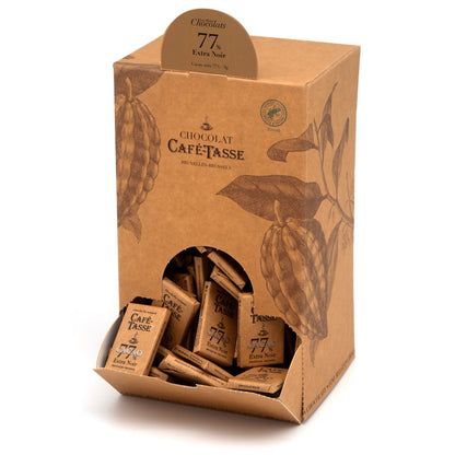 Cafe-Tasse Extra Noir 77% Extra Dark Chocolate Mini-Bars