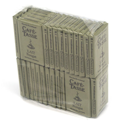 Cafe-Tasse Lait Nougat 38% Milk Chocolate & Nougat Mini-Bars