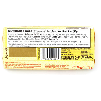 Cote d'Or Fin au Lait Connoisseur 32% Milk Chocolate Bar - 150g
