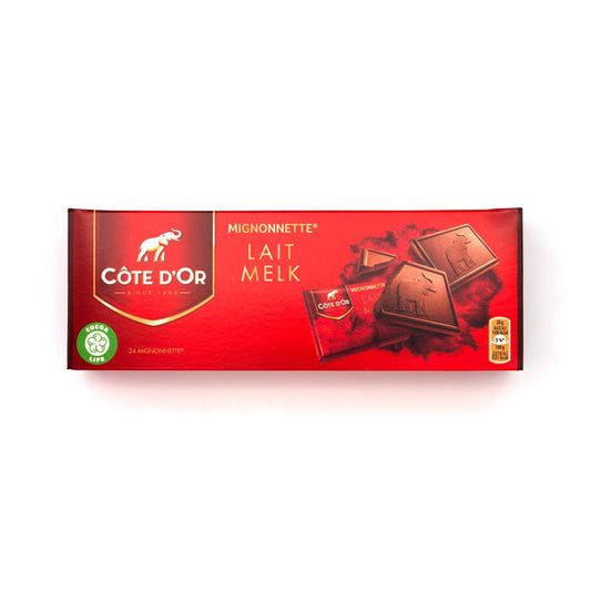 Cote d'Or Mignonettes Lait 35% Milk Chocolates Box - 24-pc - 240g