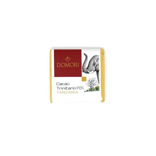 Domori Trinitario Tanzania 70% Single Origin Dark Chocolate Napolitains