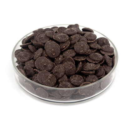Guittard French Vanilla 54% Dark Chocolate Couverture Wafers