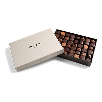 Michel Cluizel Assorted Dark & Milk Chocolate Truffles Box - 48 pc - 525g