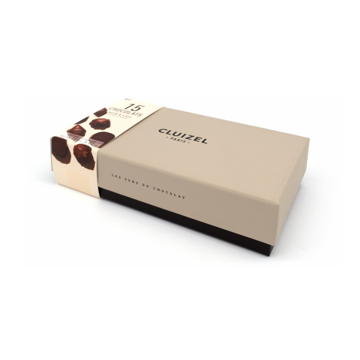 Michel Cluizel Assorted Dark and Milk Chocolate Truffles Box - 15 pc