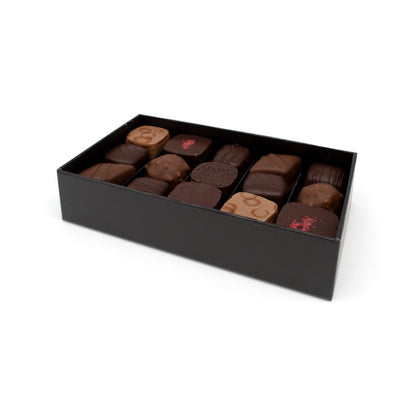 Michel Cluizel Assorted Dark and Milk Chocolate Truffles Box - 15 pc