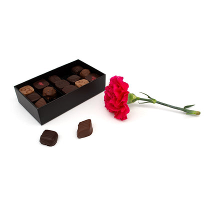 Michel Cluizel Assorted Dark and Milk Chocolate Truffles Box - 15 pc