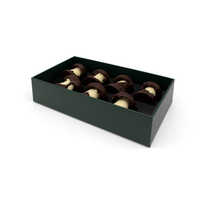 Michel Cluizel Box of Chocolate Caramel Mushrooms - 7 pc - 125g