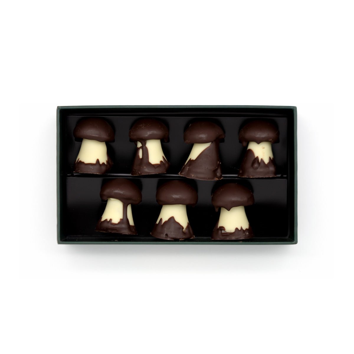 Michel Cluizel Box of Chocolate Caramel Mushrooms - 7 pc - 125g
