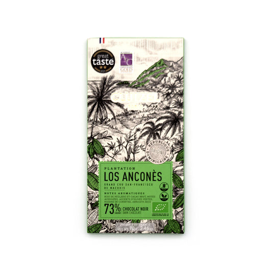 Michel Cluizel Los Anconès BIO 73% Single Origin Dark Chocolate Bar - 70g
