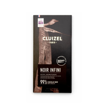 Michel Cluizel Noir Infini 99% Dark Chocolate Bar - 70g