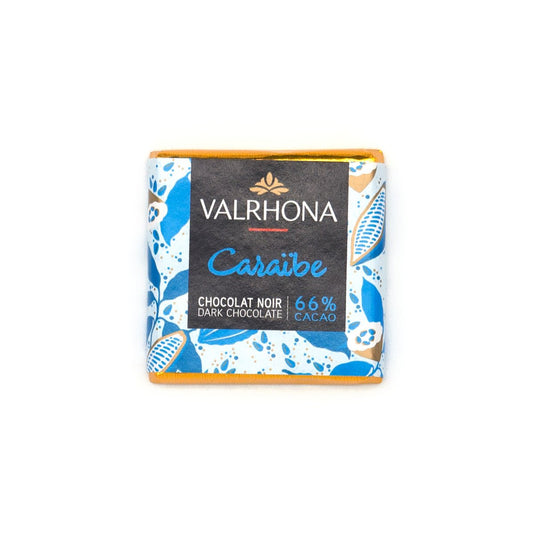 Valrhona Caraïbe 66% Dark Chocolate Napolitains