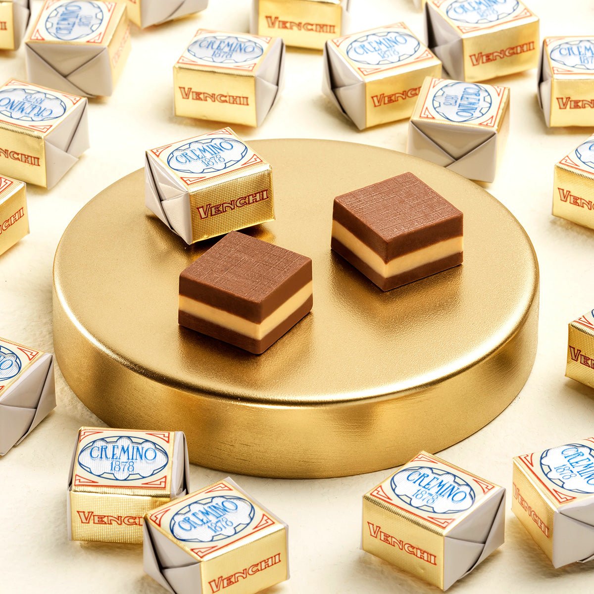 Venchi Cremino 1878 Gianduja Cubes