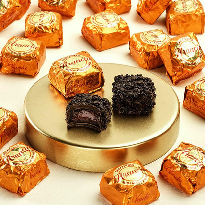 Venchi Cubotto Chocoviar Arancia Orange 75% Dark Chocolate Cubes