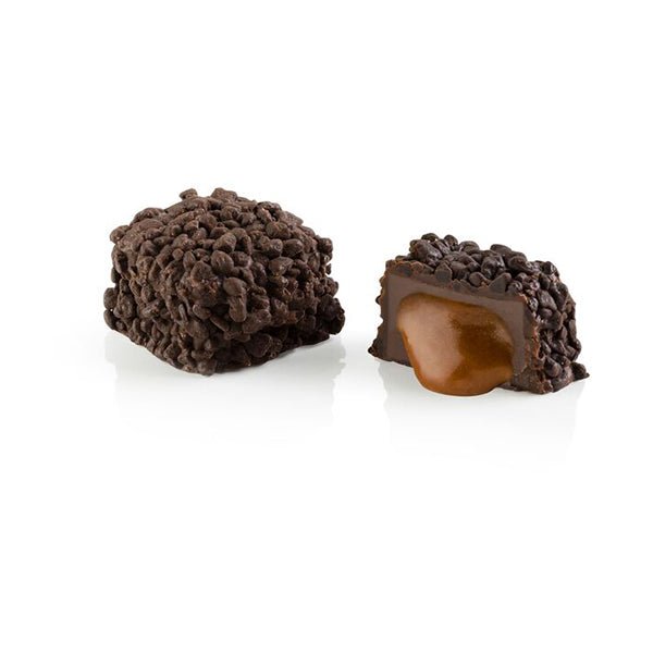 Venchi Cubotto Chocoviar Creme Brulee 75% Dark Chocolate Cubes