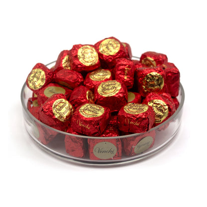 Venchi Cubotto Chocoviar Creme Brulee 75% Dark Chocolate Cubes
