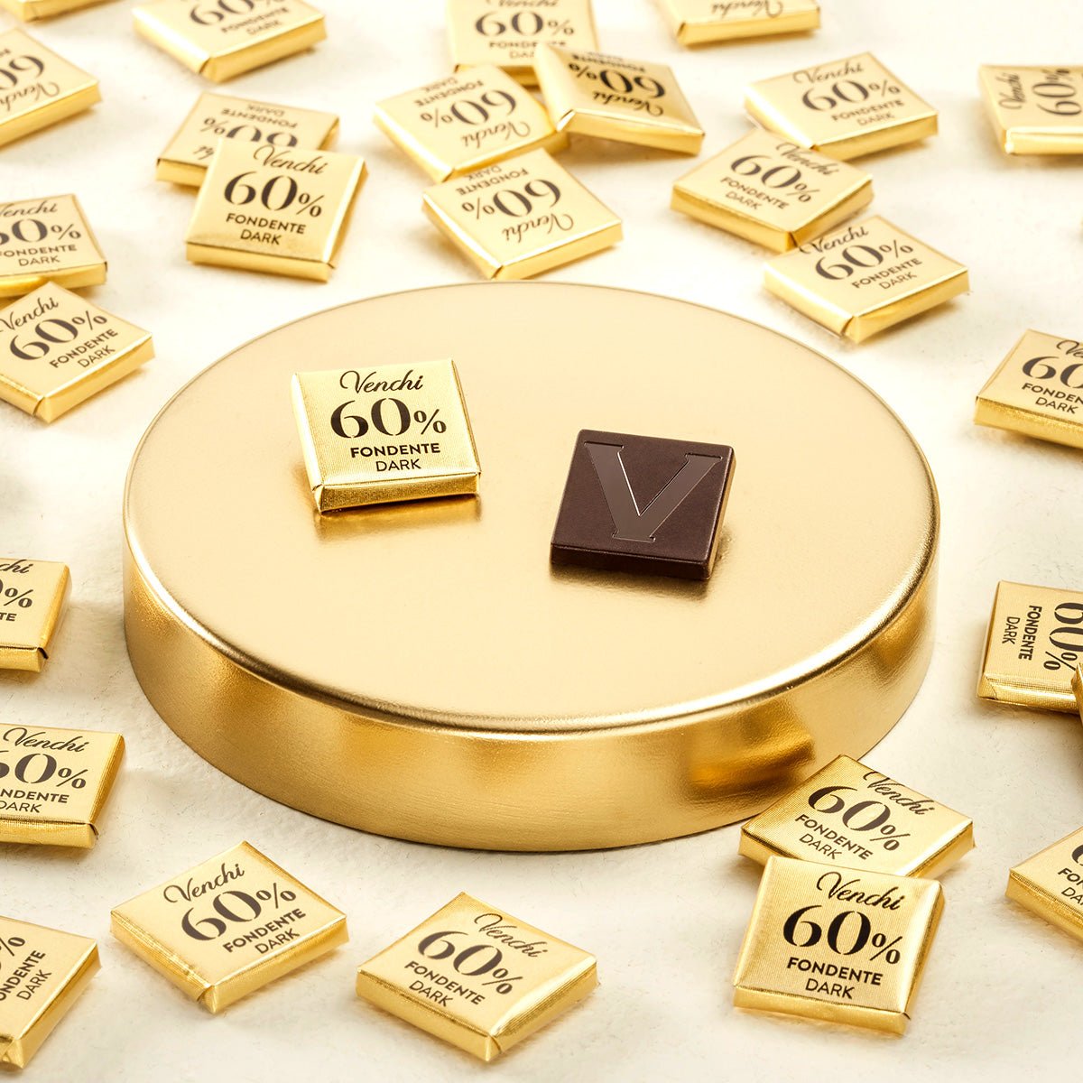 Venchi Fondente 60% Dark Chocolate Mini-Napolitains