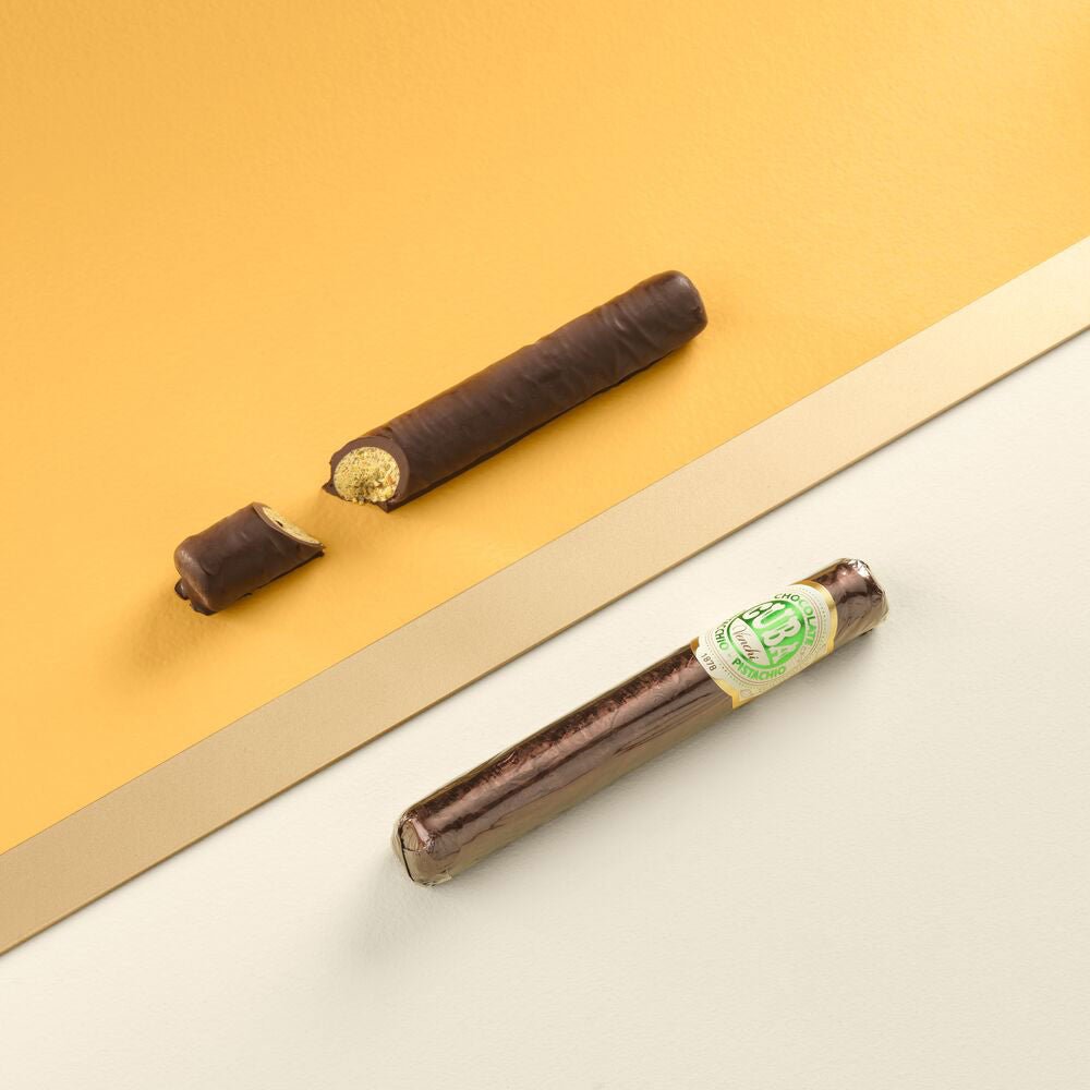 Venchi Pistachio Dark Chocolate Cigar - 100g