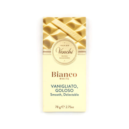 Venchi Vanigliato Goloso 31% White Chocolate Bar - 78g