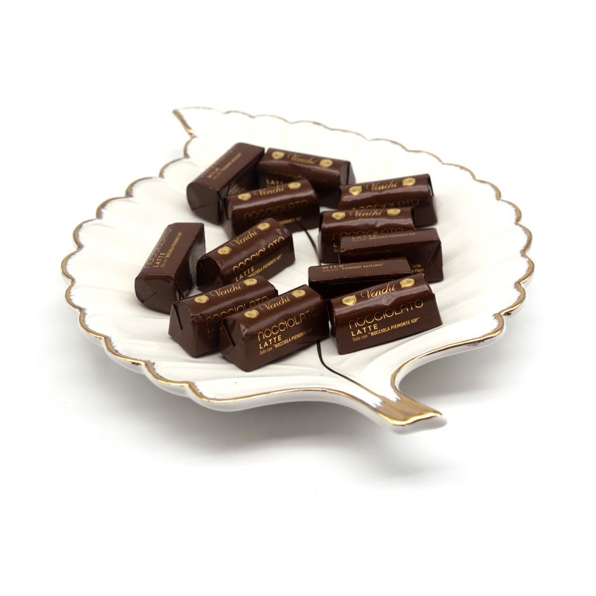Venchi Whole Hazelnuts in 32% Milk Chocolate Ingots 12-pc (Overstock)