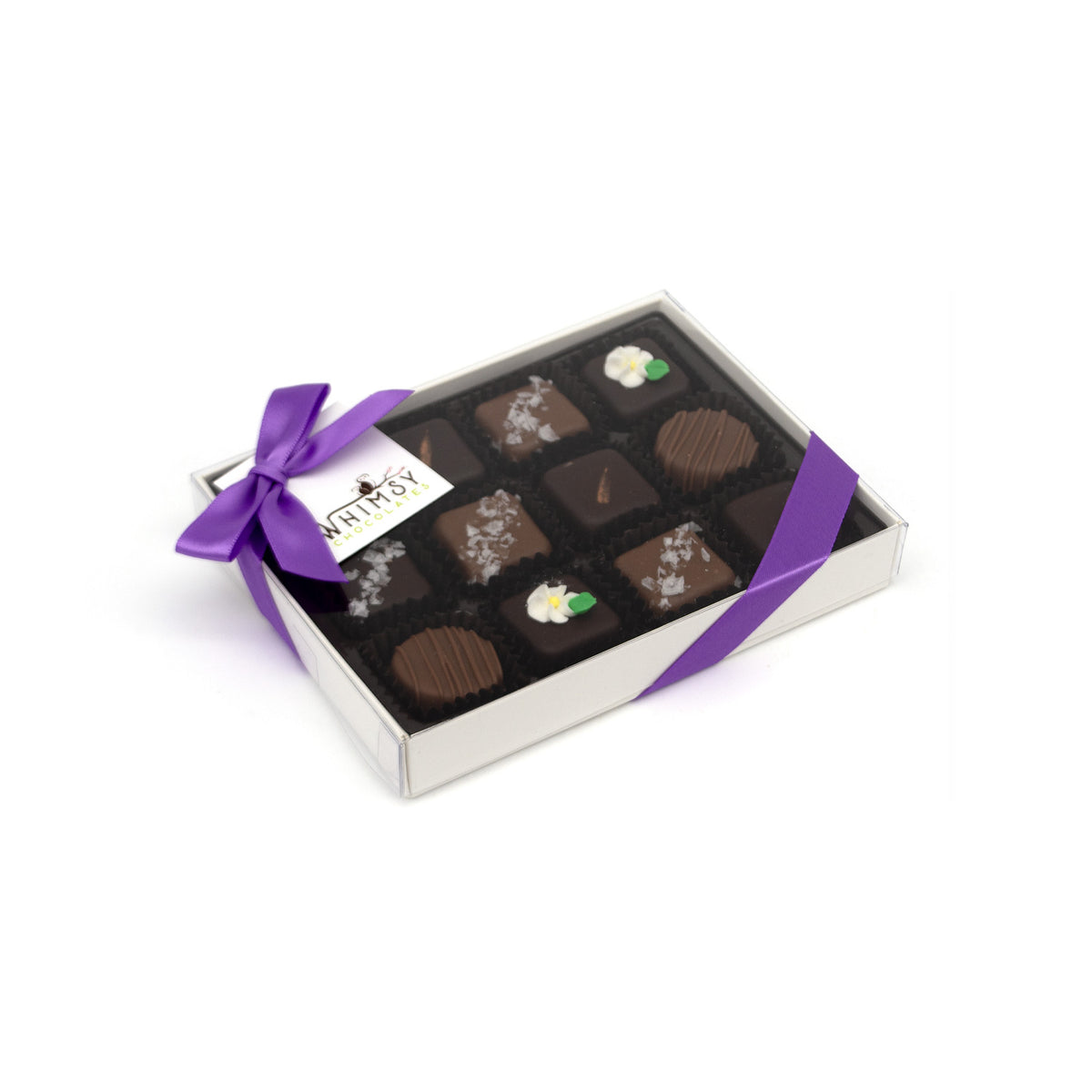 Whimsy Chocolates Assorted Chocolates - 12-piece