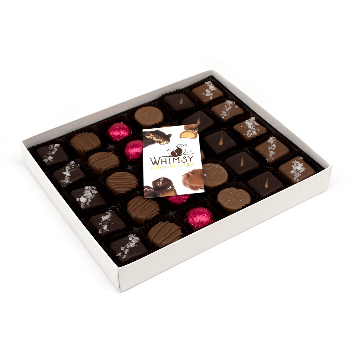 Whimsy Chocolates Assorted Chocolates - 30-piece